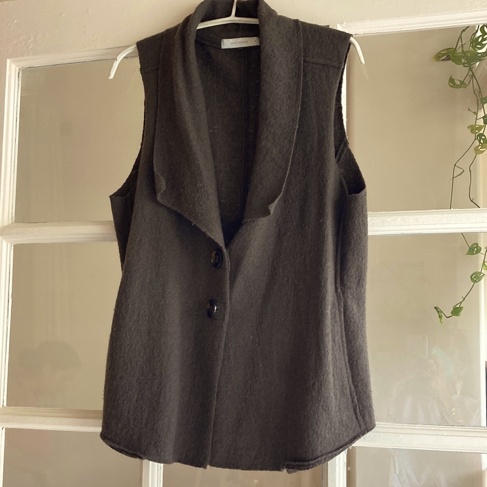 Cut Loose wool vest